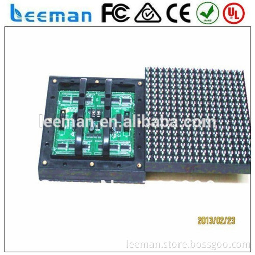 Free shipping Leeman P10 RGB outdoor led display module 160mm x 160mm